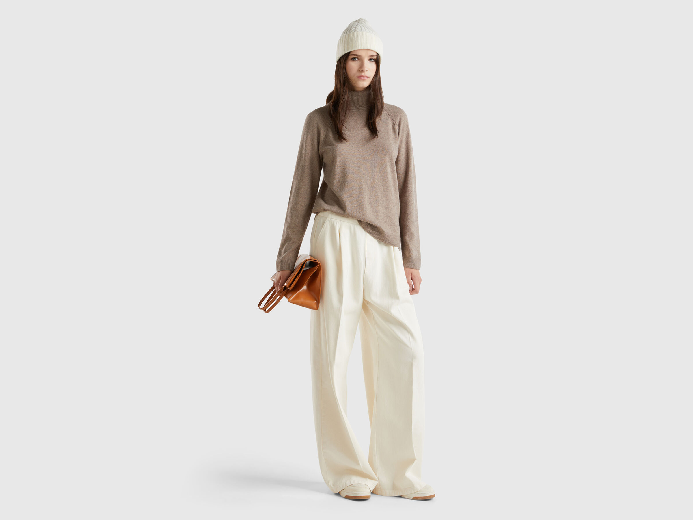 TURTLE NECK SWEATER Women image number 3